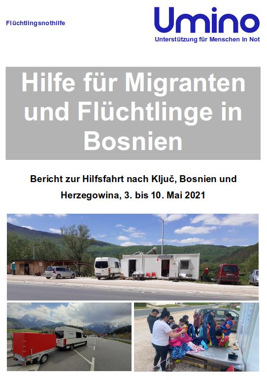 Hilfsfahrt Bosnien Mai 2020