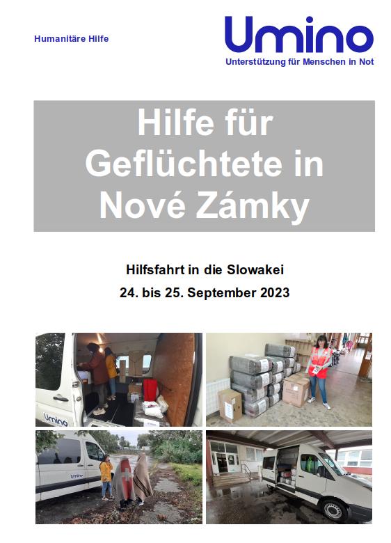 Notfalleinsatz Slowakei September 2023